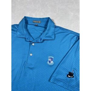 Peter Millar Polo Shirt Size XL Barton Hills Country Club Golf Summer Comfort